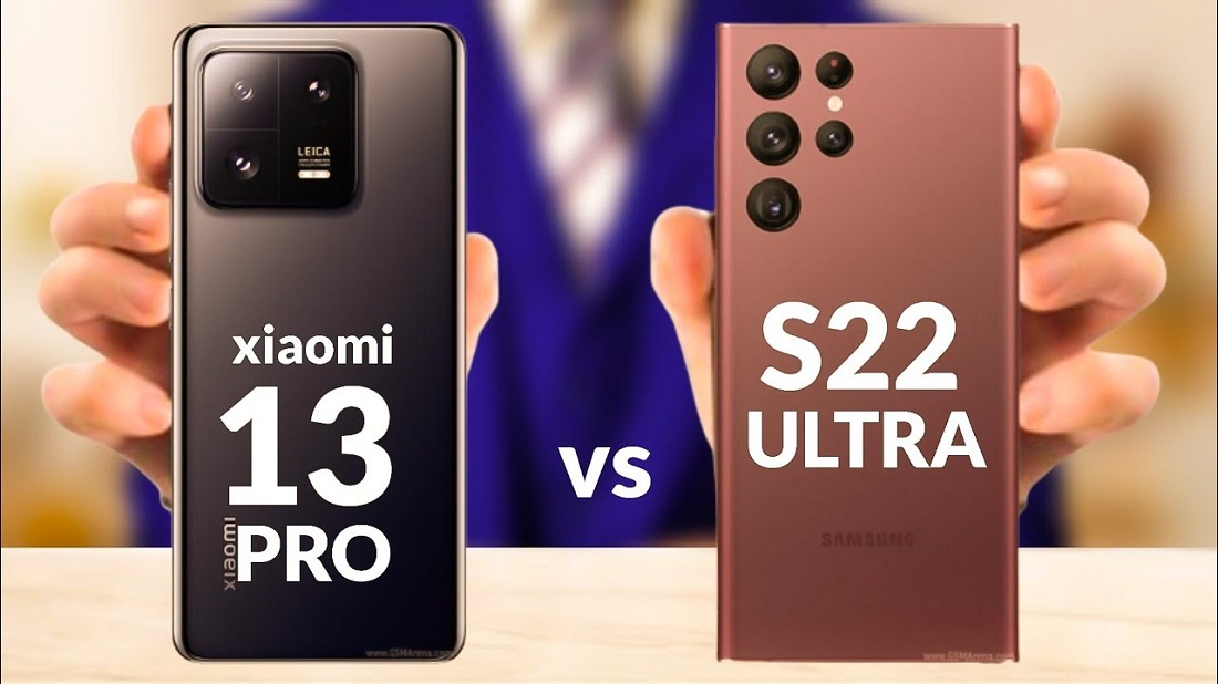 مقارنة Xiaomi 13 Pro مع Galaxy S22 Ultra – أقوى هواتف اندرويد